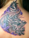 japanese dragon tattoo on back